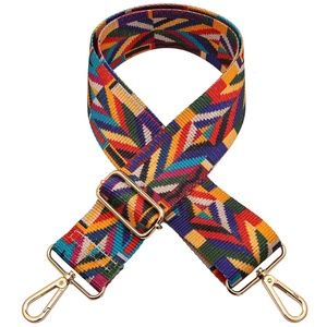 NWT - Multi-Color Guitar Strap 29" - 51" adjustable - Bag straps